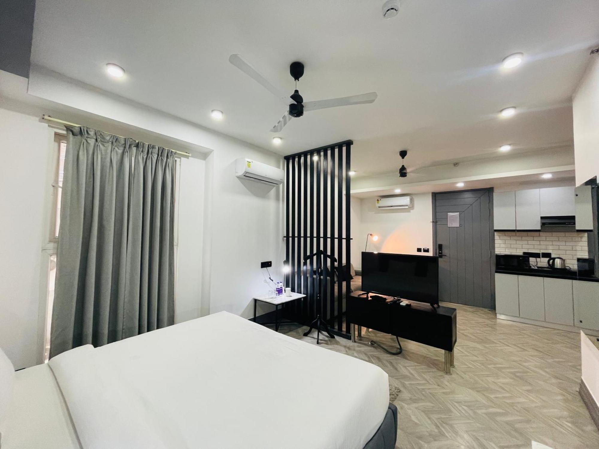 Bedchambers Serviced Apartments, Mg Road Gurgaon Exterior foto